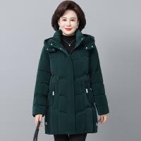 Abrigo De Invierno Para Mujer Con Capucha Acolchado Y Bolsillos Cremallera Cierre De Cremallera Material De Algodón Y Poliéster Estilo Casual - details 10