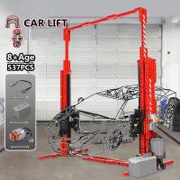 Bloques De Construcción De Coche Eléctrico MOC 3054 Doble Columna 537PCS Para Adultos Modelos De Mantenimiento Y Estacionamiento Técnico Juguetes De Bloques De Ladrillo Para Regalo - details 0