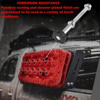 Kit De Placas Base Para Automóvil Universal Adecuado Para Todas Las Placas De Adhesión Con Espaciado De Agujeros De 4.72"-6.69" Incluye 4 Piezas - details 3