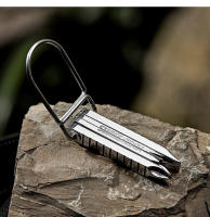 Kit De Herramientas Multifuncionales SWISS TECH 6 En 1 Con Llave De Bolso Portátil Mini Multiherramienta Para Exterior EDC Herramientas De Camping - details 5