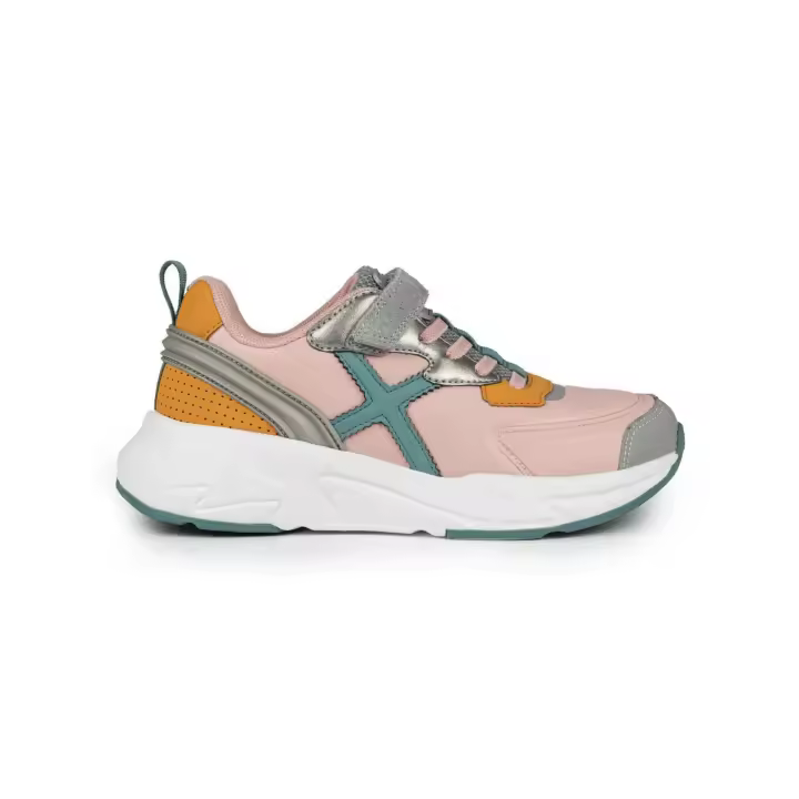 Zapatillas munich mini track 96 rosa de niña. - 1