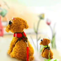 Juego De Correa Para Perros Y Gatos Transpirable Para Paseos En Verano Equipamiento Para Mascotas De Pecho Y Espalda Adecuado Para Perros Pequeños - details 1