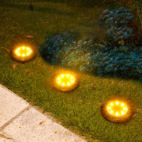 Lámpara Subterránea Solar LED Para Jardín Exterior Luz De Noche Impermeable Para Paisaje Vivienda De Villa Luz De Césped - details 7
