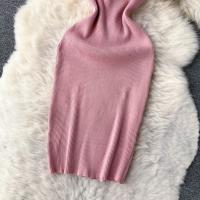 Vestido De Verano Con Diseño De Cadena Y Mangas Cortas Estilo Coreano Ajustado Para Mujer Vestido De Fiesta Mini De Cintura Alta Con Cierre Pullover - details 11
