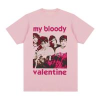 My Bloody Valentine Vintage T-shirt De Algodón Para Hombres Y Mujeres Camiseta De Shoegaze Casual Estampado Lento Dive - details 5