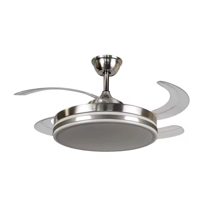 TODOLAMPARA VENTILADOR 58W TRACE NIQUEL Ø107 - 1