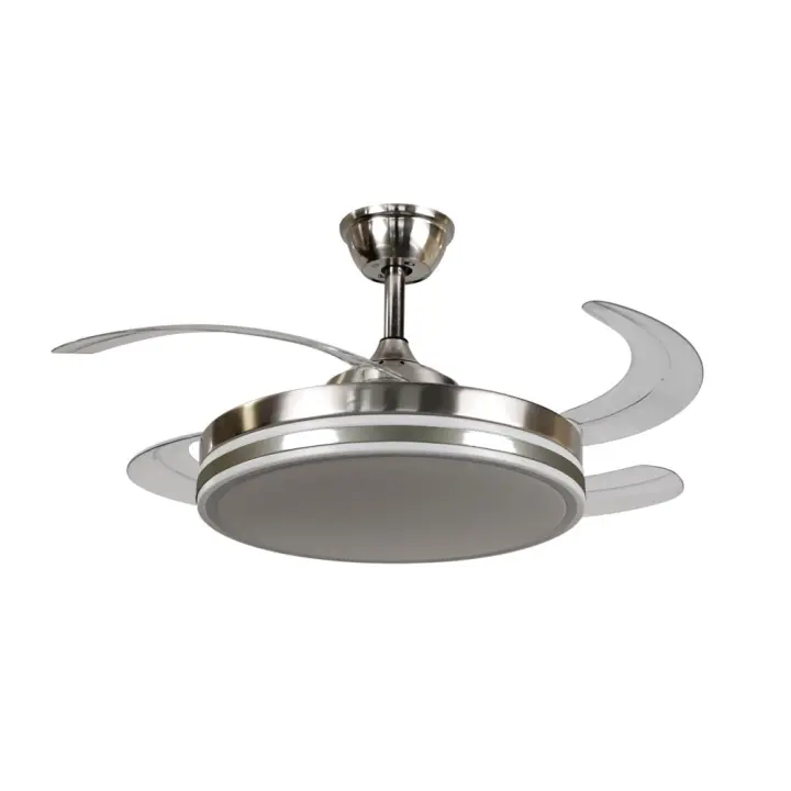 TODOLAMPARA VENTILADOR 58W TRACE NIQUEL Ø107 - 1
