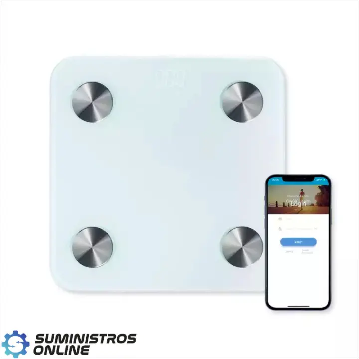 Báscula Baño Inteligente de Peso y Grasa - Digital con Aplicación de Teléfono Inteligente - 1