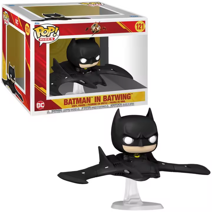 Funko Pop! Rides: The Flash - Batman en Batwing, 65603, Nº121 - 1