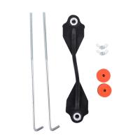 Juego De Tornillos De Apoyo Para Batería Con J Hook Y Cubiertas Metálicas Soporte Y Enganche Estanco Para SUV Coche Camión - details 2
