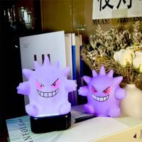 Lámpara De Noche Pokemon Anime Pikachu Gengar LED Figura De Decoración Para Habitación Regalo Para Niños Y Niñas - details 5