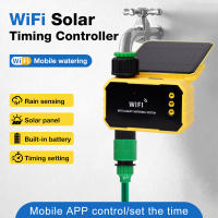 Temporizador De Riego Inteligente Solar WIFI Para Jardín Controlador De Válvula De Agua Digital LCD Sistema De Irrigación Automática 1/2 Camino - details 18