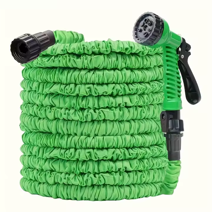 Tubo De Jardín Expansible 100ft Universal Triple Longitud Duradero Sin Batería Multiusos Para Jardinado Y Riego - 1