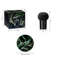 Oulity Mushroom Head Air Cushion CC Cream - BB Cream Face Makeup Foundation for Mature Skin Moisturizing Concealer Brighten Long-Lasting, Even Skin Tone for All Skin Types, Natural Color - details 6
