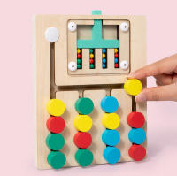 Juego Educativo De Montessori Tablero De Puzzle De Madera Colorido Juguete Sensorial De Alineación De Colores Para Niños Actividad De Preescolar Para Bebés - details 13