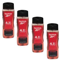 REEBOK Activate your Senses - Gel de Ducha Para Hombre 4 en 1 - Cuerpo, Cara, Pelo, Barba - 4X400ml - details 1