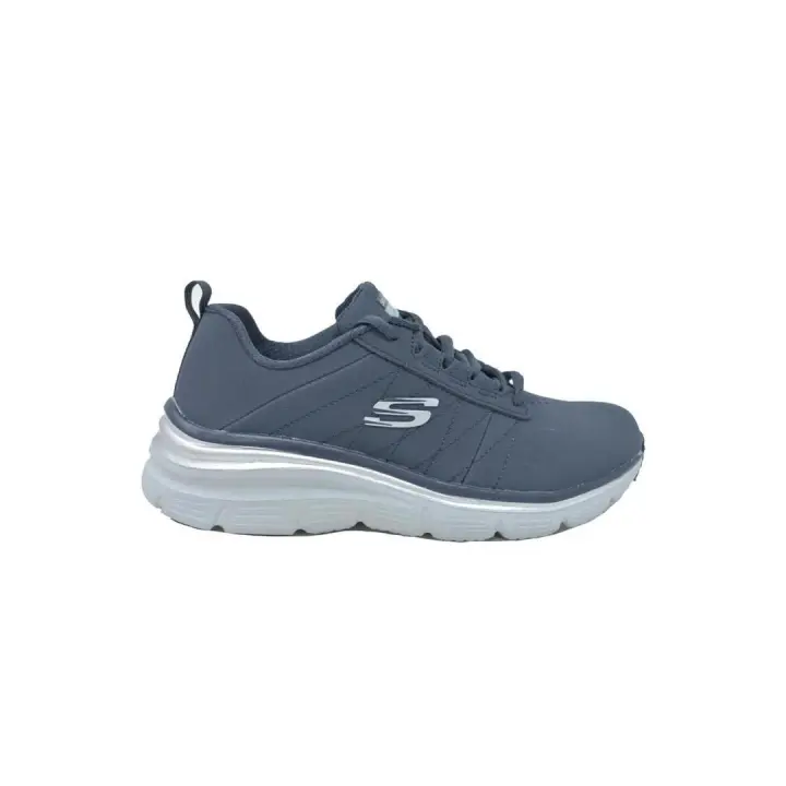 Zapatilla Mujer Skechers Fashion Fit Gris - 1
