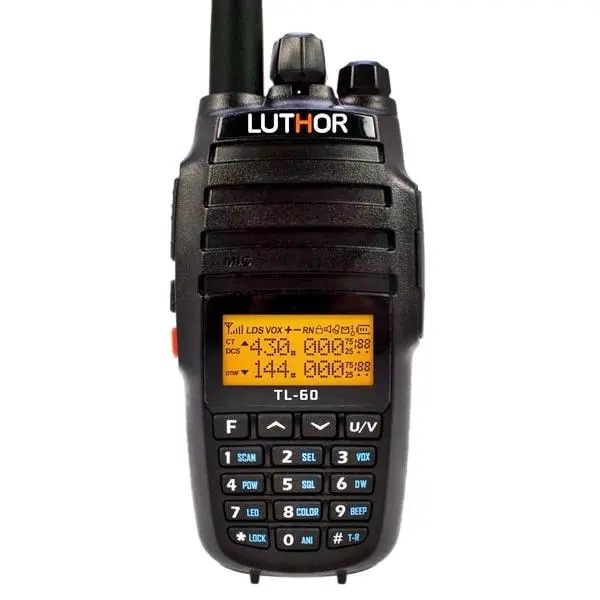 Luthor Technologies TL-60 - Walkie-Talkie Bibanda de Alta Potencia - 1