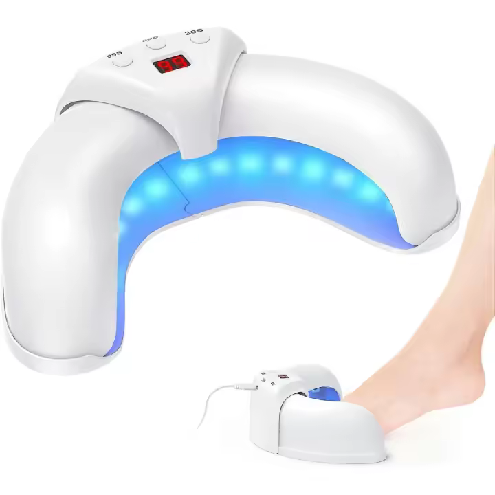 Dispositivo de tratamiento con láser de los colores en las uñas para múltiples uñas, use doméstico 905nm Luz infrarroja + 470Nm Luz Azul - 1