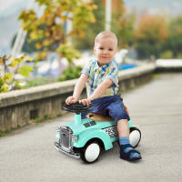 AIYAPLAY Correpasillos para Bebés de 12 a 36 Meses Coche sin Pedales con Bocina Compartimento de Almacenaje y Volante para Interior y Exterior 58x27x35 cm - details 1