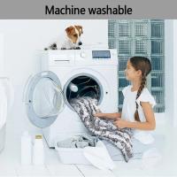 Manta De Mascota Suave Y Fluffy Para Perros Y Gatos Algodón 100% Cómoda Y Cálida Toalla De Baño Para Perro Y Gato Lavable En Máquina - details 2