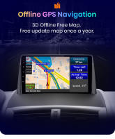 AWESAFE inalámbrico CarPlay Android Auto Radio para Renault Megane 2 2002 2003 2004 2005 2006 2007 2008 2009 coche reproductor multimedia GPS 2 din autoradio volante controles RDS Bluetooth - details 10