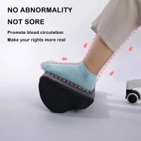 1Pc Taburete Para Pies Ergonómico Con Memoria De Espuma Antideslizante Y Lavable Para Aliviar La Fatiga En El Trabajo - details 6