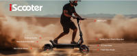 Patinetes Electricos iScooter W8 500W 9.3" 48V13Ah Batería Máxima Alcance 45 Km Potente para Adultos - details 0