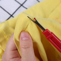 Kit De 6 Piezas Para Costura Con Cuchillo Cortador De Hilo Y Desenredador De Hilo Rojo Herramienta Para Eliminar Hilos Y Costuras - details 8
