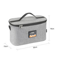 Horno Portátil Para Coche Calentador De Alimentos Mini Con Pantalla Digital 8L Caja De Almuerzo Eléctrica Para Viajes Camping Picnic - details 12