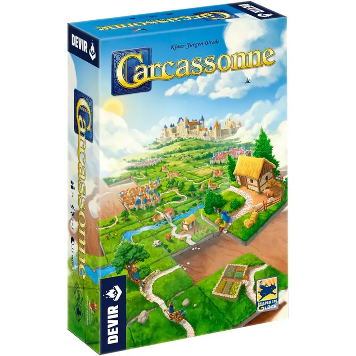 Devir Carcassonne Básico Juego de Mesa - Nuevo a estrenar - Devir - Juego de Tablero - TOP VENTAS - 1