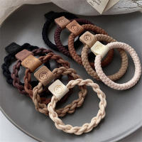 5Pcs Accesorios Para El Cabello De Mujer Estilo Coreano Scrunchies Elásticos Para Moños Y Colas De Caballo Multifuncionales De Rayón - details 0