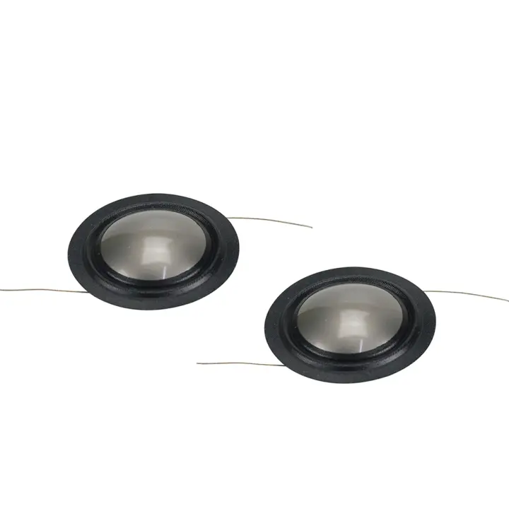 Película metálica de titanio importada de 25,4mm + diafragma lateral de seda, 25 núcleos, Tweeter, Bobina de voz, película de reparación de altavoz, 8 OHM, 1 par - 1