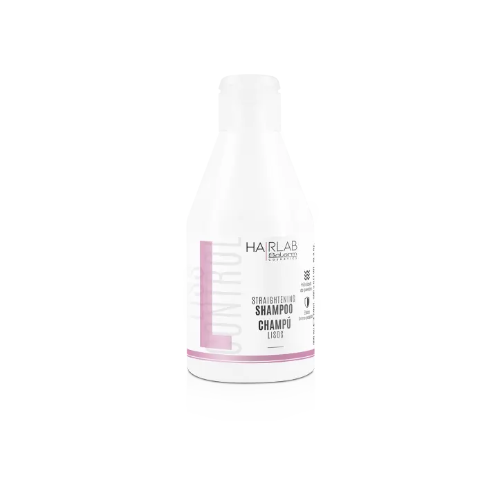Salerm Champú Lisos 300 Ml. | Champú con queratina hidrolizada que controla el frizz y disciplina el cabello rebelde manteniéndolo suave y liso. - 1