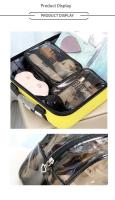 Estuche De Maquillaje Transparente PVC Organizador De Cosméticos Portátil Multipropósito Para Viajes Estuche De Entrenamiento Para Brochas De Maquillaje - details 8