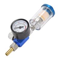 Separador De Aceite Y Agua En Línea Con Regulador De Aire Y Pitón Para Pistola De Pintura Adaptador JP/EU/US Para Herramienta De Aire - details 6