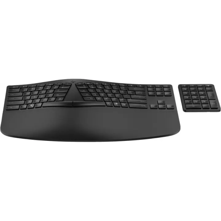 HP - Teclado inalámbrico ergonómico 960 7E755AA - 1