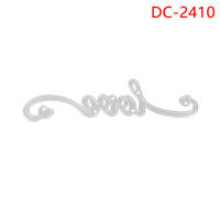 Spanish Happy Birthday Heart Love Bow Alphabet Bear Cherub Metal Cutting Dies Stencils Para Scrapbooking Y Embossing - details 20