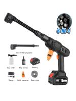 Pistola de agua de alta presión para limpieza de coche, 6 en 1, 20000mAh, para casa, jardín, lavadora, sin caja de herramientas, batería Makita Pistola de agua de alta presión para limpieza de coche, 6 en 1, 20000mAh, para casa, jardín, lavadora, sin caja - details 0