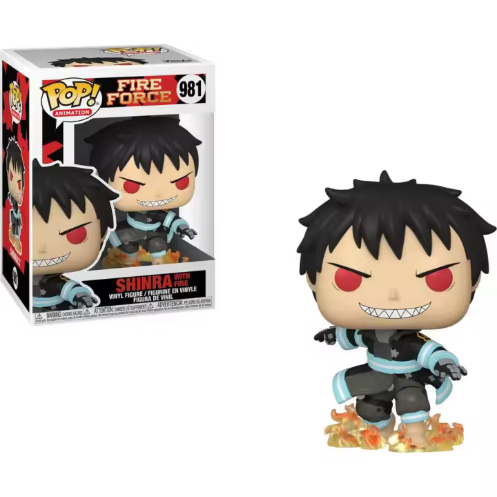 Funko Pop Shinra With Fire Force  981 - 1