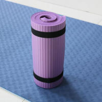 Mini Tapete De Yoga Antideslizante Para Ejercicio Y Pilates Espuma Confortable De Poliuretano Material NBR Tamaño Pequeño 60cm X 15cm - details 5