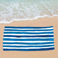 Toalla de playa con protección solar UPF50+, bolsa de malla, toalla deportiva estampada de microfibra, toalla de baño absorbente - details 10