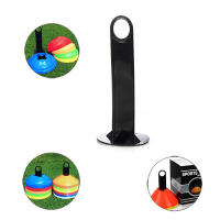 Soporte De Conos De Fútbol En Plástico Negro Para Entrenamiento Deportivo Almacenamiento De Discos Marcadores Racks De Barra - details 1