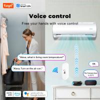 Sensor De Temperatura Y Humedad WiFi Tuya Sensor De Humedad Interior Batería Recargable Monitoreo Por APP Compatible Con Alexa Y Google Home - details 4