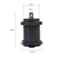 Enchufe De Cigarrillo Para Coche 12V 24V Adaptador De Plug Para Motocicletas Jack De Cigarrillos Multi-Enchufe Para Barco Camión RV ATV - details 2