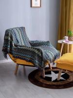 Manta Boho Azteca Baja Estilo Geométrico Tapiz Colgante Para Sofa Cubierta Slipcover Decorativa De Poliéster/Celulosa Manta Portátil Para Adultos - details 7