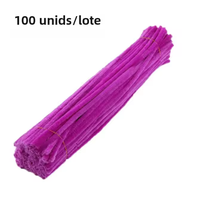 100pcs De Tiras De Chincheta Coloridas Para Manualidades Educativas Para Niños Artesanía De Flores Simuladas Y Árboles De Navidad - 1