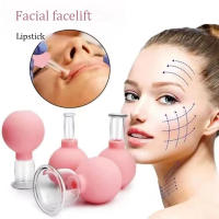 1Pc Juego De Copas De Succión De Vacío Azul Y Rosa PVC Para Masaje Corporal Y Acupuntura Meridiana Terapia China Médica - details 7