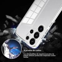Funda De Protección Completa 360 Para Samsung S25 S24 S23 S22 S21 S20 FE S10 S9 S8 Nota 8 9 10 plus 20 Ultra A52 A53 A55 A54 Material PC + TPU Antigolpes Antisuciedad Transparente Anti-Resbaladizo - details 4