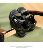 Par De Zapatos Casuales Para Hombre Moda Verano Resistente Al Desgaste Sandalias Deportivas Trendy Para Playa Y Uso Diario Talla Unida Material Superior De Tela Y Suela EVA - details 13